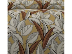 Set funda nórdica de algodón 57 hilos 260x240 cm mostaza TOGO