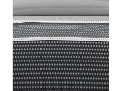 Set funda nórdica de algodón 57 hilos 260x240 cm THALES gris