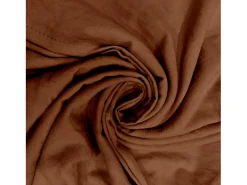 Set funda nórdica de microfibra lavada 140x200 cm BOHEME terra, por Intemporel