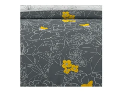Set Funda nórdica 240X220 cm LISA Antracita 57 hilos/cm2