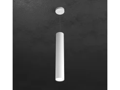 Shape Sospensione Tubo H.50 1 Luce Bianco