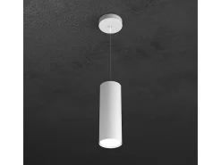 Shape Sospensione Tubo H.25 1 Luce Bianco