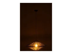 Silla de metal marrón 55*45*85 cm