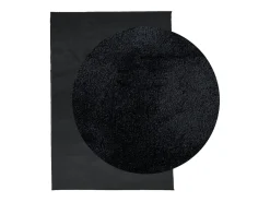 Sinto Alfombra de pelo corto OVIEDO negro 200x280 cm