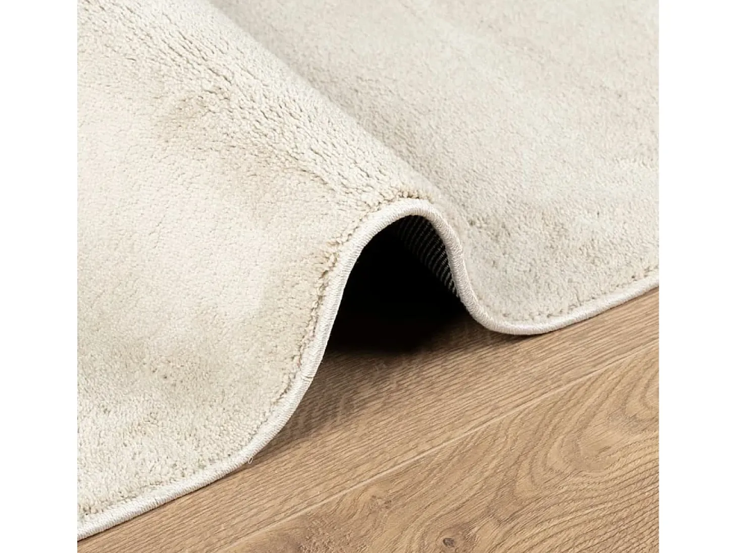 Sinto Alfombra de pelo corto OVIEDO beige 120x120 cm