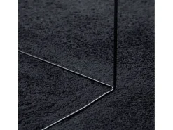 Sinto Alfombra de pelo corto OVIEDO negro 140x200 cm
