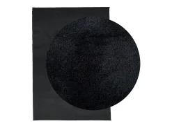 Sinto Alfombra de pelo corto OVIEDO negro 140x200 cm