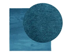 Sinto Alfombra de pelo corto OVIEDO turquesa 120x120 cm