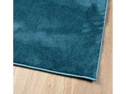 Sinto Alfombra de pelo corto OVIEDO turquesa 140x200 cm