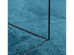 Sinto Alfombra de pelo corto OVIEDO turquesa 240x340 cm