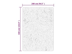 Sinto Alfombra de pelo corto OVIEDO beige 240x340 cm