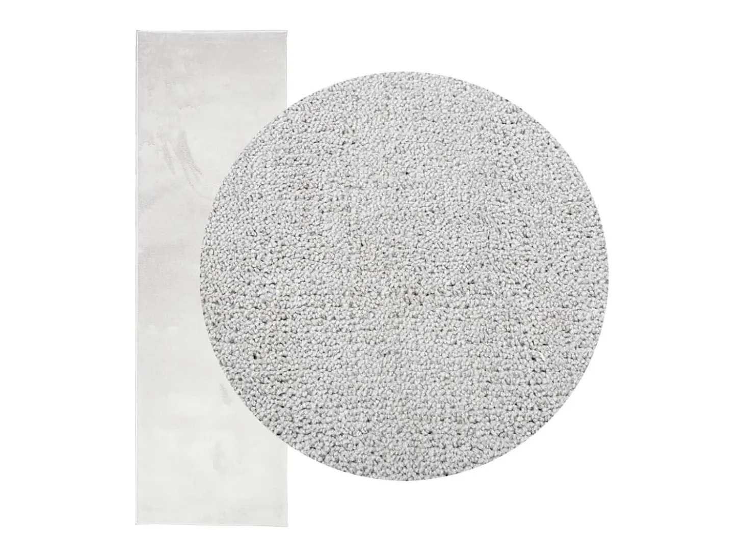 Sinto Alfombra de pelo corto OVIEDO gris 80x250 cm