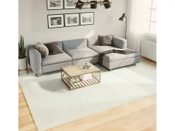 Sinto Alfombra de pelo corto OVIEDO crema 240x340 cm