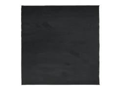Sinto Alfombra de pelo corto OVIEDO negro 120x120 cm