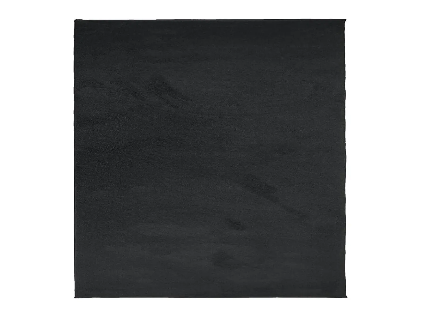 Sinto Alfombra de pelo corto OVIEDO negro 200x200 cm