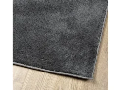 Sinto Alfombra de pelo corto OVIEDO gris antracita 200x200 cm