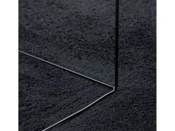 Sinto Alfombra de pelo corto OVIEDO negro 240x340 cm