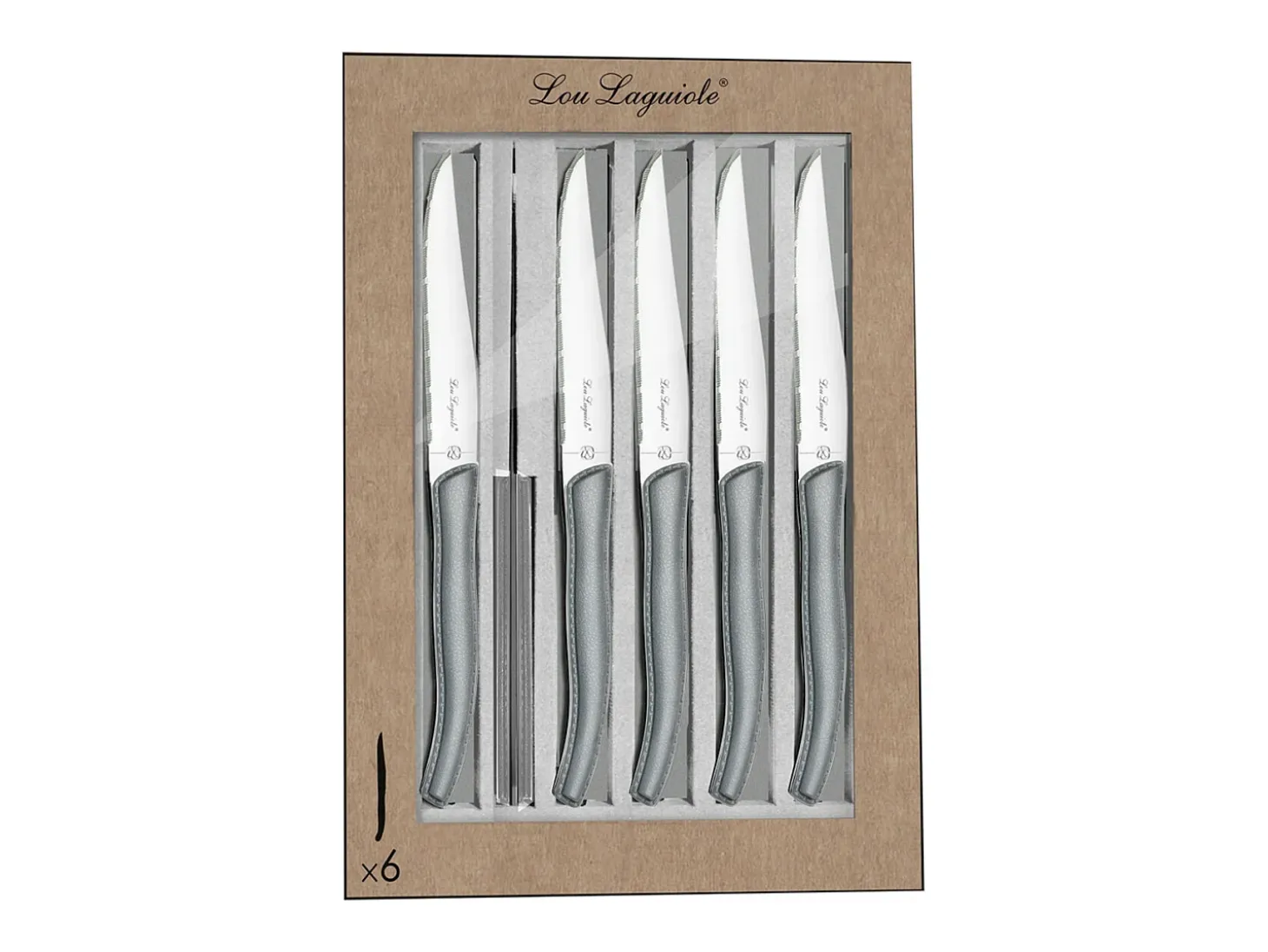 Sky - Estuche de 6 cuchillos carne