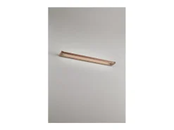 Slim - Aplique LED de pared de 24 W, CCT 2700K-4000K, L.79,2 cm, Orientable, 1920 lm, IP20 - Perenz - Marrón metalizado