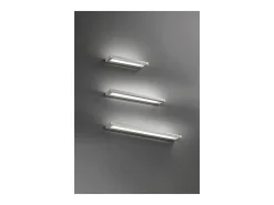 Slim - Aplique LED de pared de 18 W, CCT 2700K-4000K, L.59,2 cm, Orientable, 1440 lm, IP20 - Perenz - Aluminio