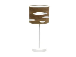 Sobremesa Con Pantalla En Color Madera Oscura Modelo Odra