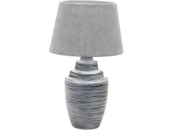 Sobremesa Con Pantalla Gris Modelo Tui 1 Luz