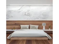 Sobremesa De Ceramica Modelo Foz Blanco-negro