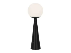 Sobremesa modelo Patrick acabado negro, 46cm(alto) 15cm(ancho) 15cm(fondo.
