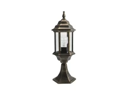 Sobremuro Exterior Aluminio Pollux Dorado Ip44