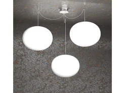 Soft Sospensione D.35 Cm. 3 Luci