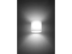 Sollux - 1 lámpara de pared Light Up Down Blanca, G9