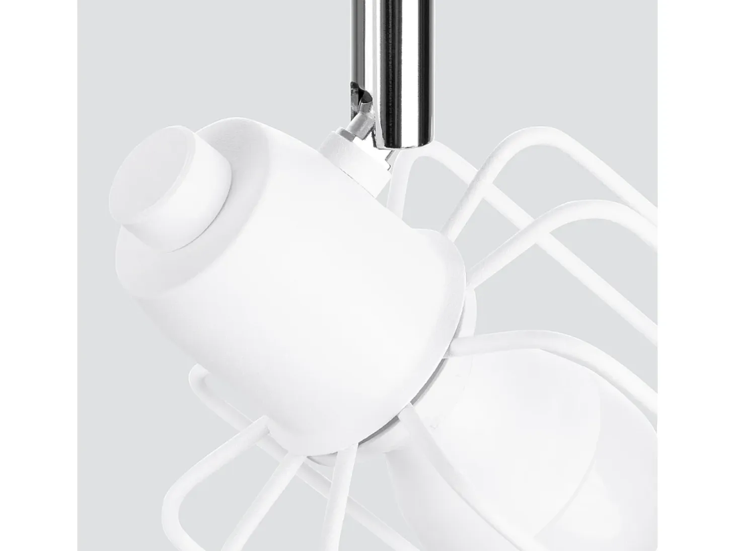 Sollux Beluci Foco de techo Twin Blanco