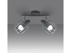 Sollux Beluci Foco de techo Twin Blanco