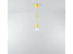 Sollux DIEGO - 1 lámpara colgante de techo amarilla