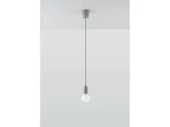Sollux DIEGO - 1 luz colgante de techo gris