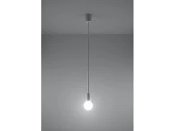 Sollux DIEGO - 1 luz colgante de techo blanco
