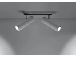 Sollux DIREZIONE - Barra de 2 focos de luz blanca, GU10