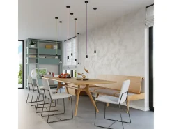 Sollux EDISON - Lámpara colgante de techo con 1 luz Negra, E27