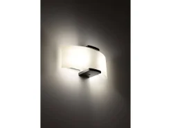 Sollux EMILIO - Aplique de 2 luces Blanco, Wengué, E14