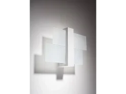 Sollux FENIKS - 1 luz de pared a ras de suelo Blanca, E27