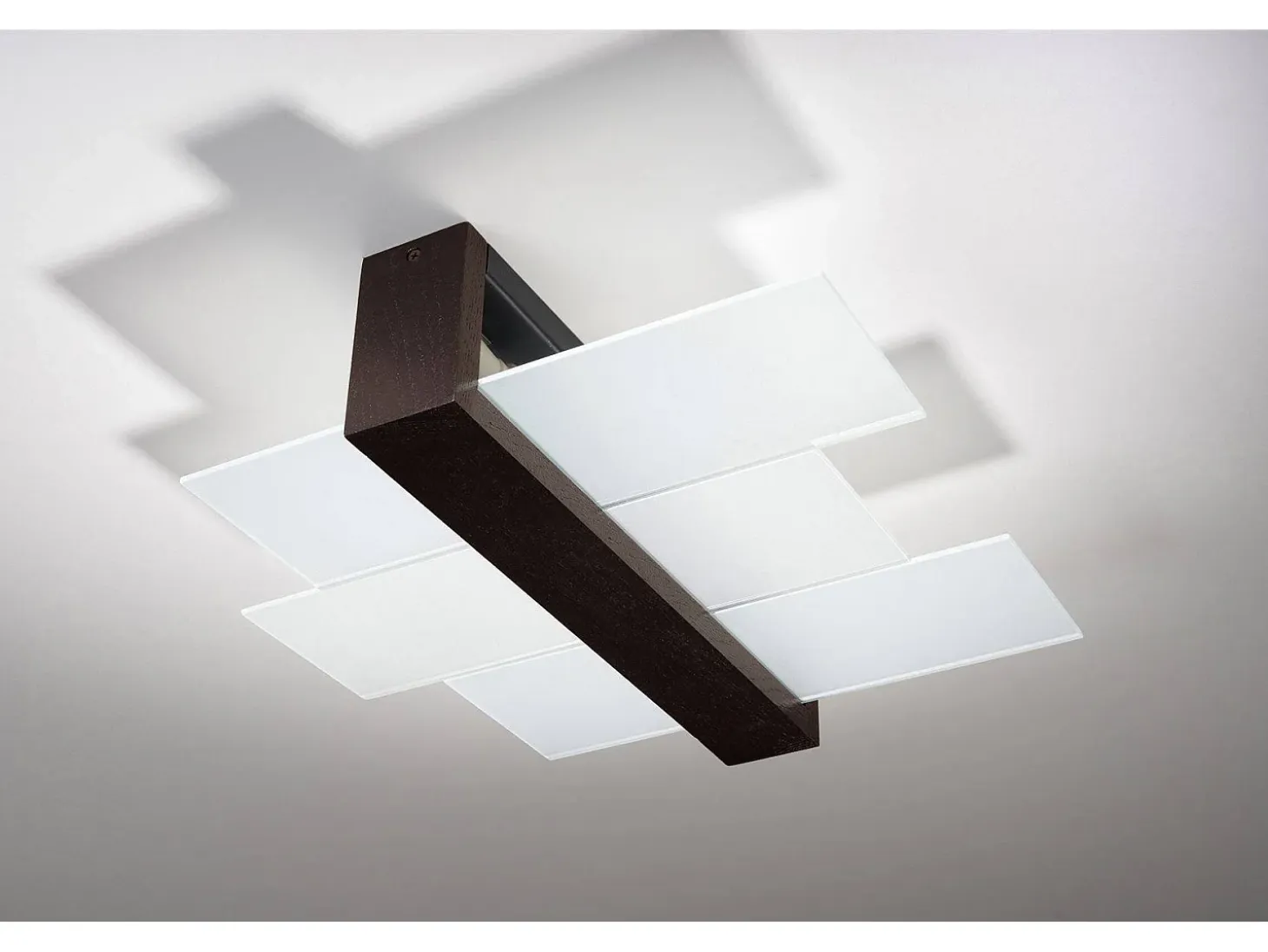 Sollux FENIKS - Lámpara de techo empotrada de 2 luces Negra, E27