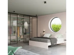 Sollux INEZ - 1 lámpara de pared empotrada en negro, G9