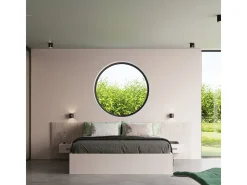 Sollux INEZ - 1 lámpara de pared empotrada en negro, G9
