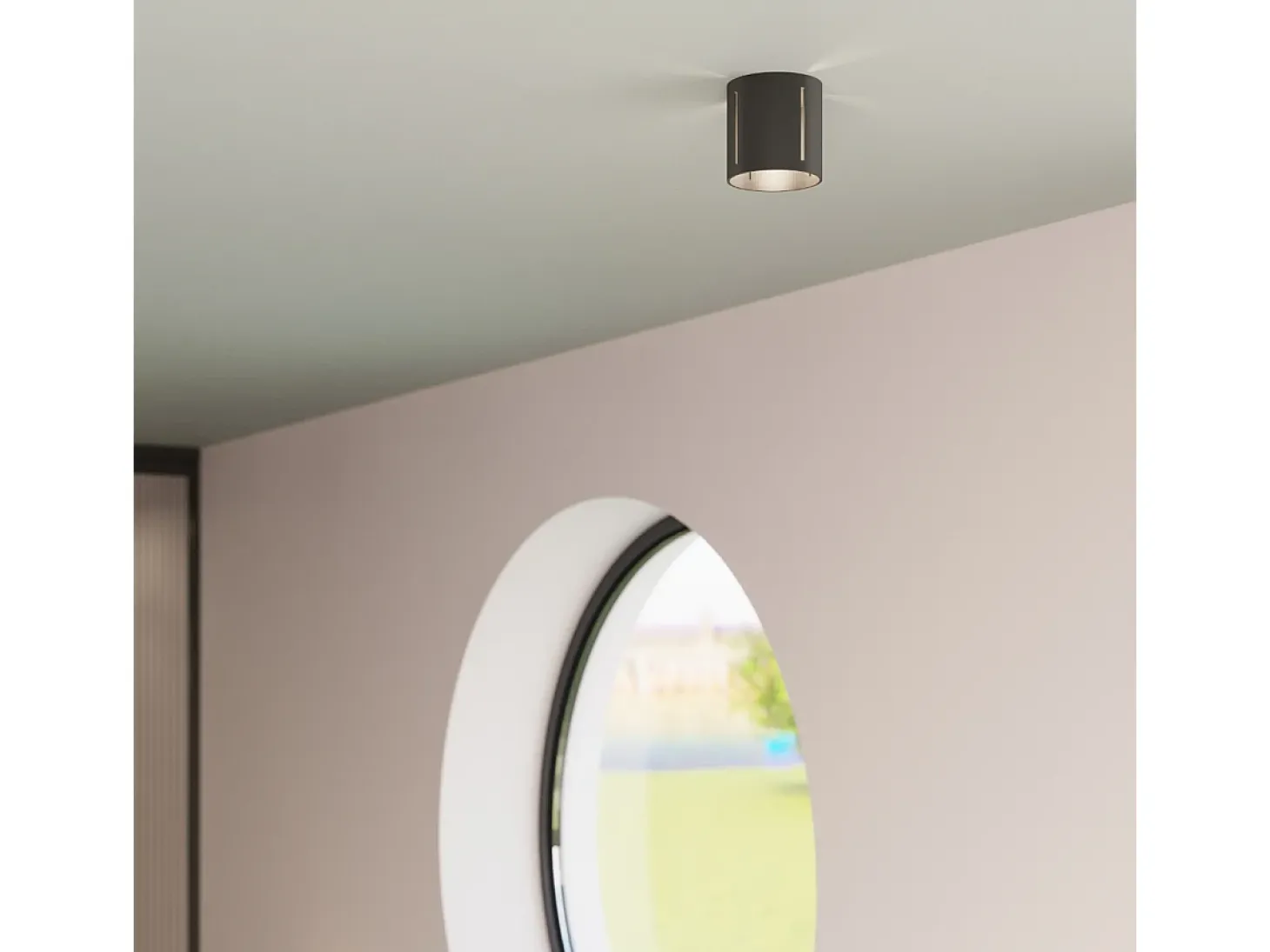 Sollux INEZ - 1 lámpara de pared empotrada en negro, G9