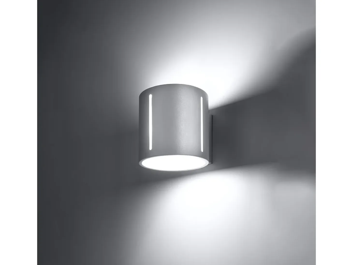 Sollux INEZ - 1 luz de pared a ras de suelo Blanca, G9
