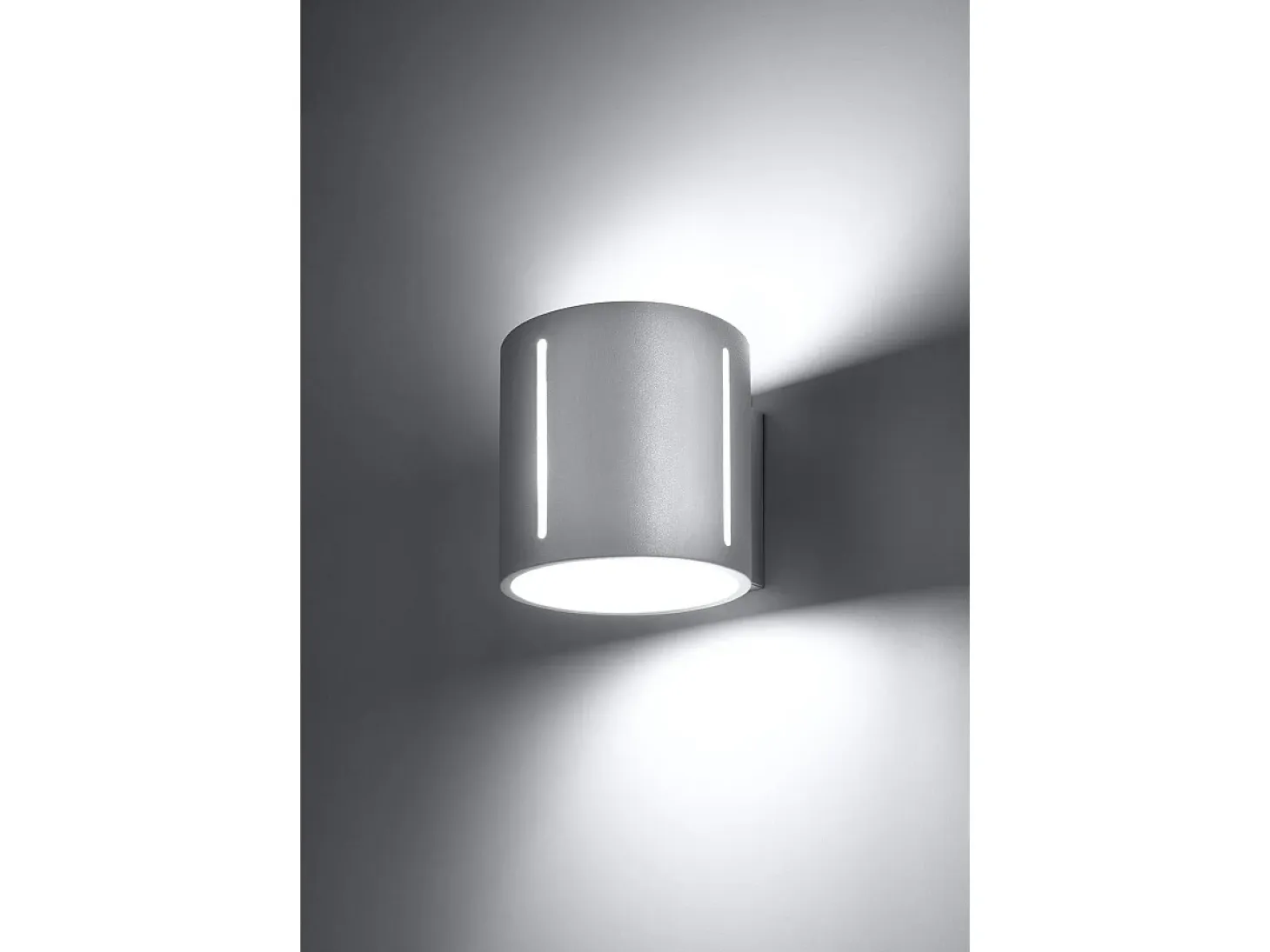 Sollux INEZ - 1 luz de pared a ras de suelo Blanca, G9