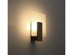 Sollux Lappo Aplique de pared de empotrar Wengué