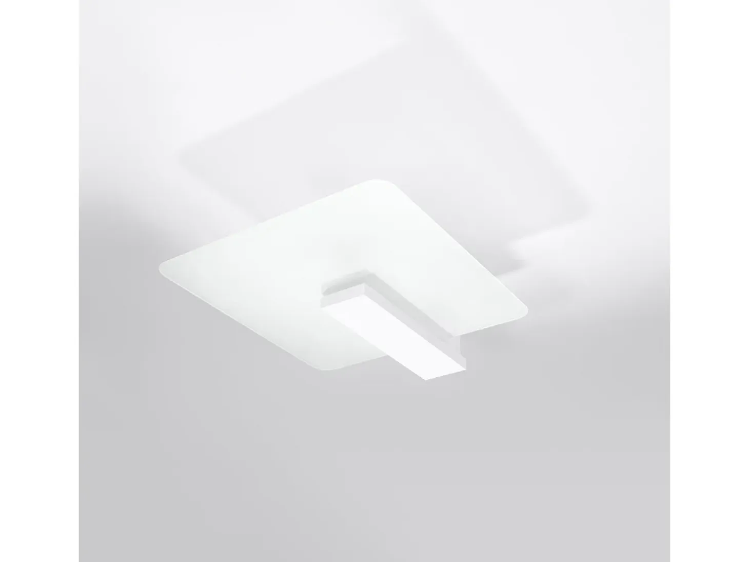 Sollux Lappo Plafón de empotrar Blanco