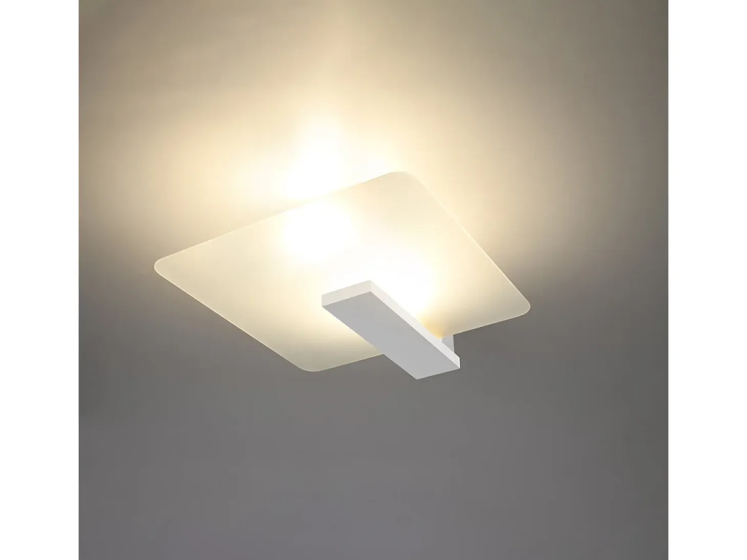 Sollux Lappo Plafón de empotrar Blanco