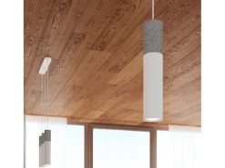 Sollux Lighting Borgio Plafón Colgante Cluster, Gris, Blanco, 3x GU10